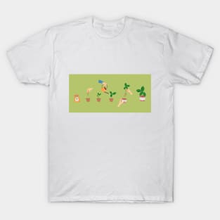 Plant growing stages T-Shirt